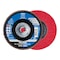 Pferd 5" x 5/8-11 Thd. POLIFAN Flap Disc - CO-COOL SG STEELOX, Ceramic oxide, 40 Grit, Flat 62627 - alternate 1